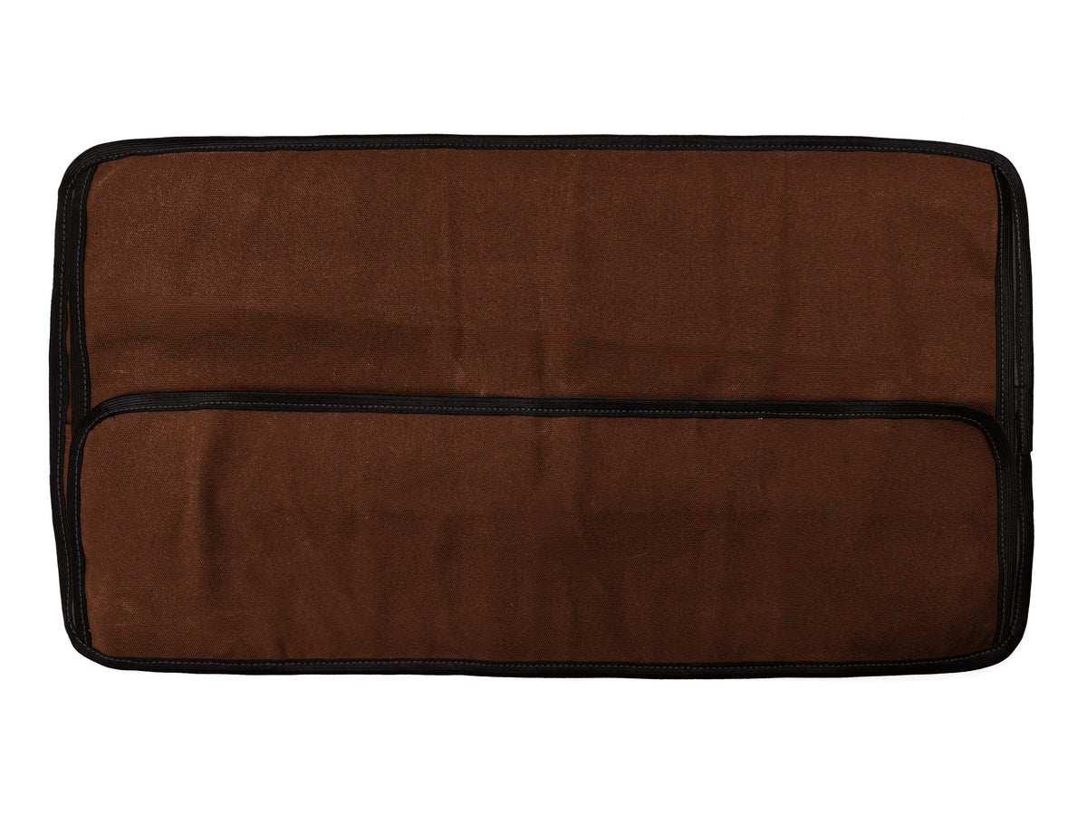 Tool Roll Organizer, Waxed Canvas, Heavy-Duty Wrench Bag, Hand Tool Pouch - Mechanics, Electricians - Under NY Sky