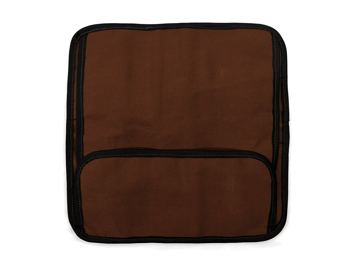 Tool Roll Organizer, Waxed Canvas, Heavy-Duty Wrench Bag, Hand Tool Pouch - Mechanics, Electricians - Under NY Sky
