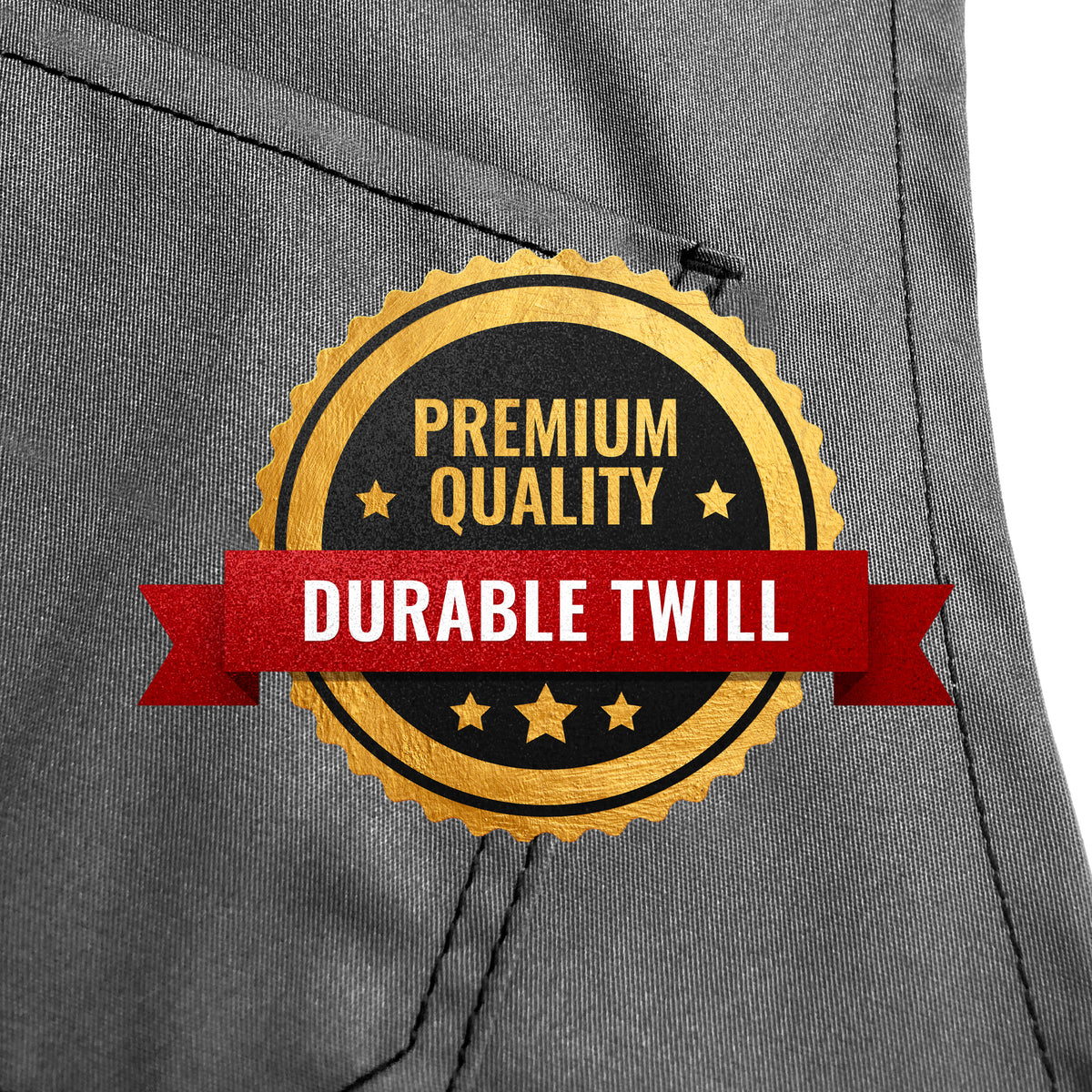 Work Apron - Professional Denim & Twill, Leather Trim, CrossBack, Chef, Bartender, Shop, Server - Under NY Sky