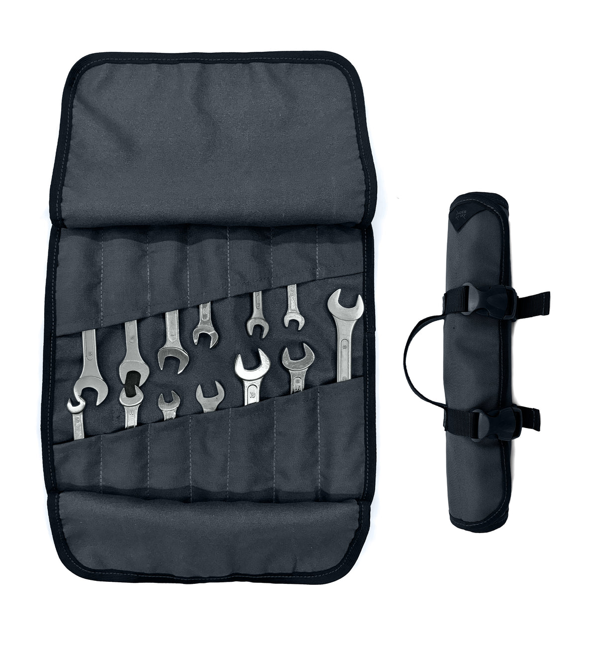 Tool Roll Organizer, Oxford Canvas, Heavy-Duty Wrench Bag, Hand Tool Pouch - Mechanics, Electricians - Under NY Sky