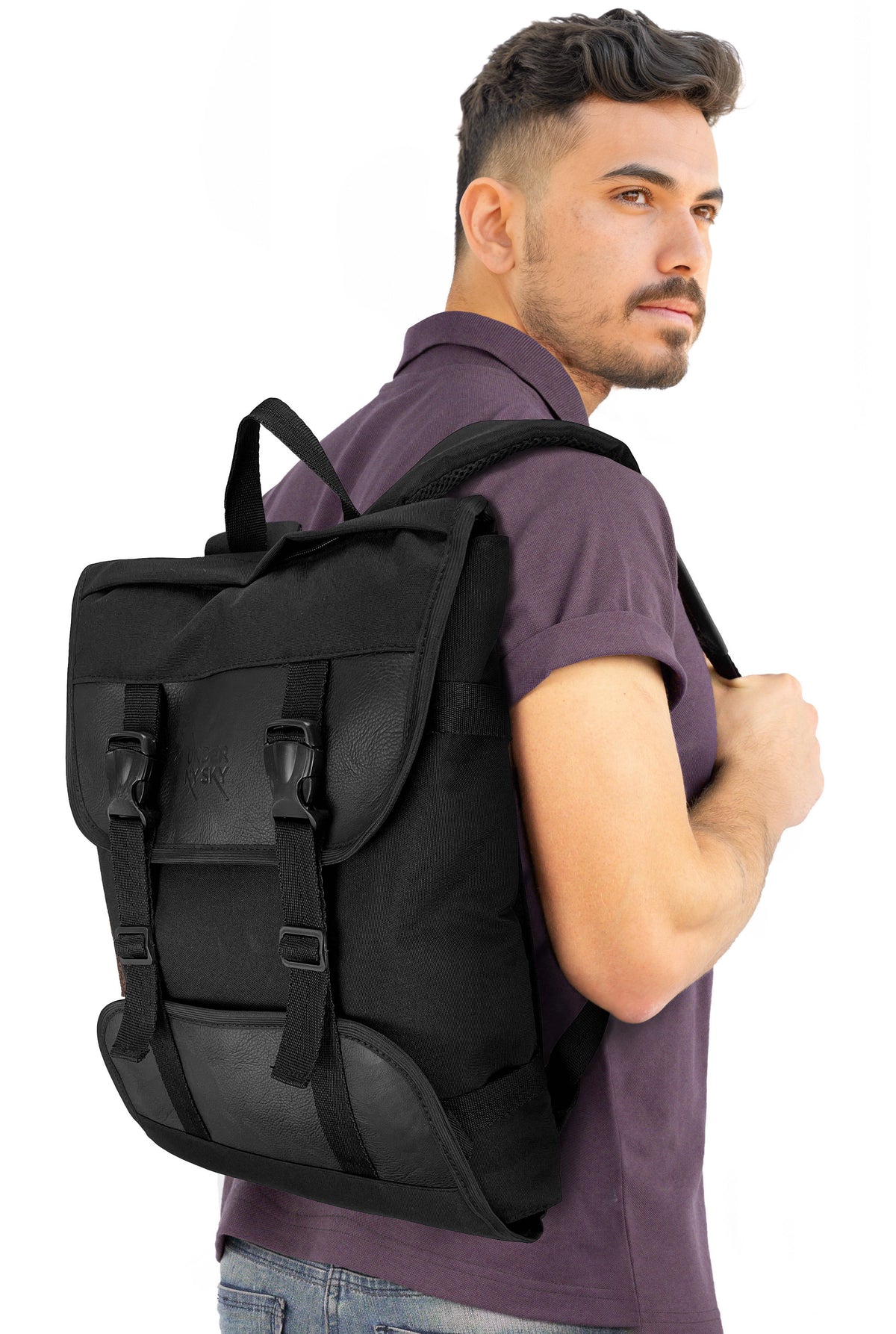 Knife Bag, 14 Knife Slots, Notebook Pocket, Expandable, Backpack -  Under NY Sky