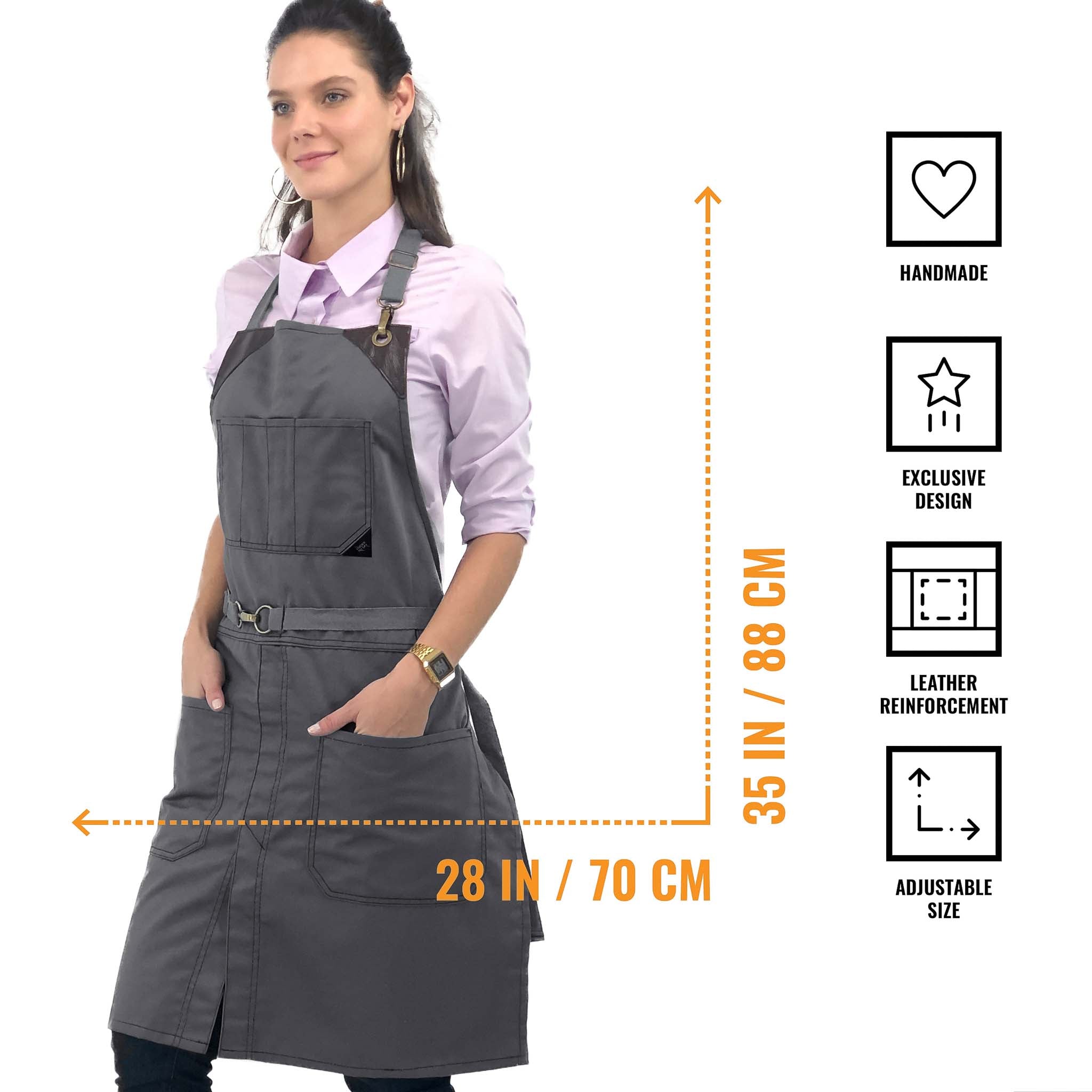 Lace Trim Apron Tailored Short – RESTIR