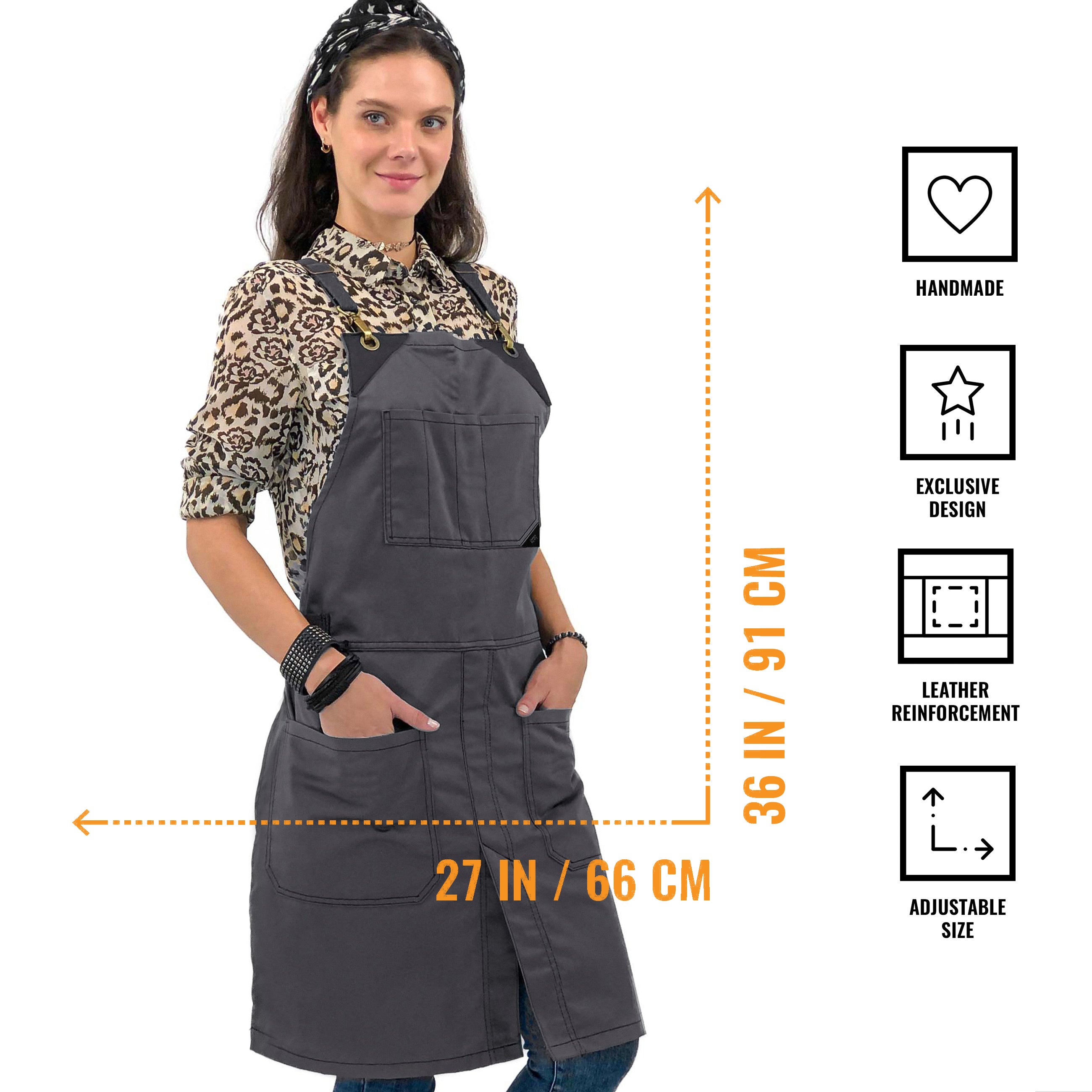 Leather Apron Handmade Crossback Strips Barber | BBQ Apron | Kitchen retailer Apron | Restaurant Apron | Bar Apron | Barista Apron |Personalised