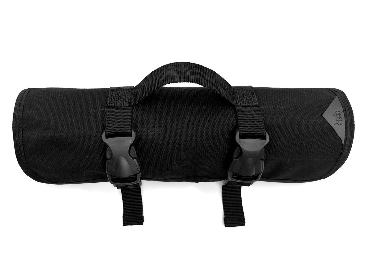 Tool Roll Organizer, Waxed Canvas, Heavy-Duty Wrench Bag, Hand Tool Pouch - Mechanics, Electricians - Under NY Sky