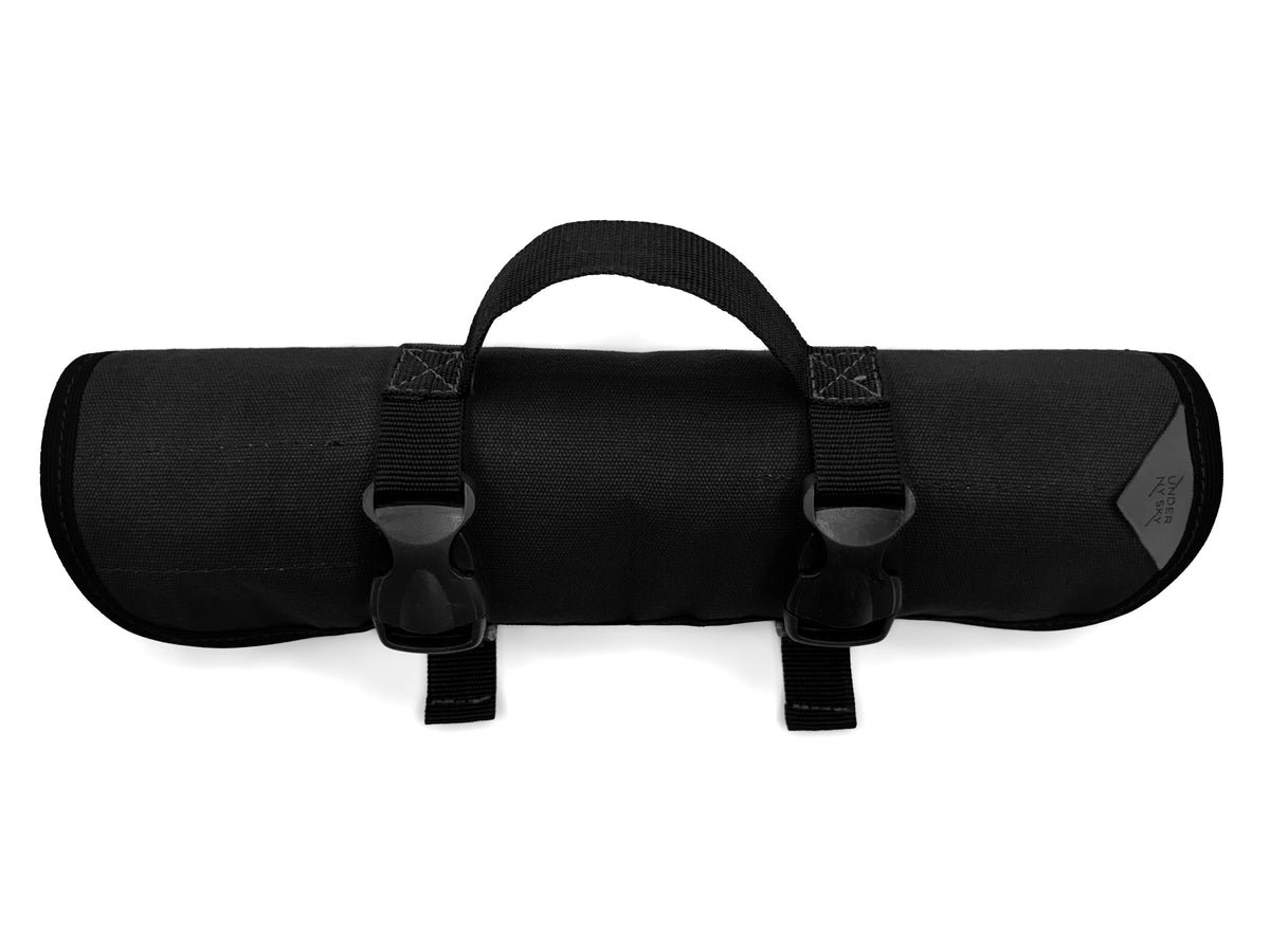 Tool Roll Organizer, Waxed Canvas, Heavy-Duty Wrench Bag, Hand Tool Pouch - Mechanics, Electricians - Under NY Sky