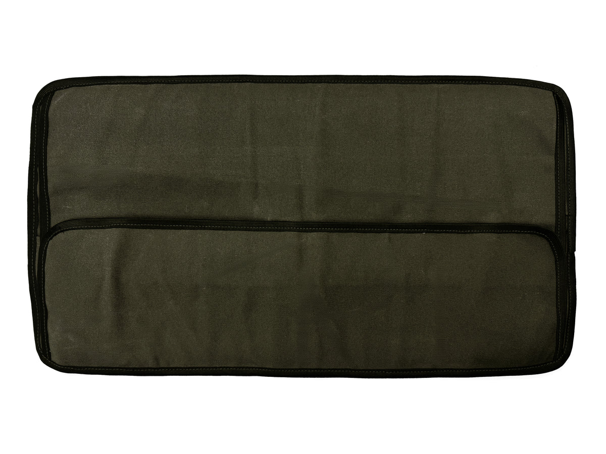 Tool Roll Organizer, Waxed Canvas, Heavy-Duty Wrench Bag, Hand Tool Pouch - Mechanics, Electricians - Under NY Sky