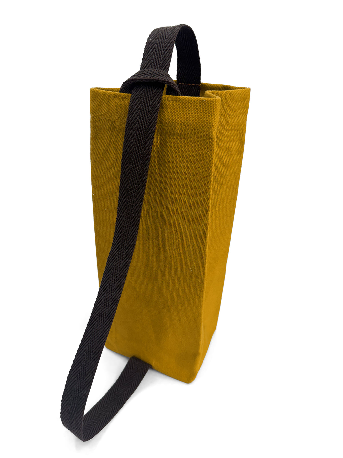 Wine Tote Bag, Portable Canvas Carrier w/ Shoulder Strap, Lightweight, Wine Gift for Travel &amp; Picnic -  Under NY Sky