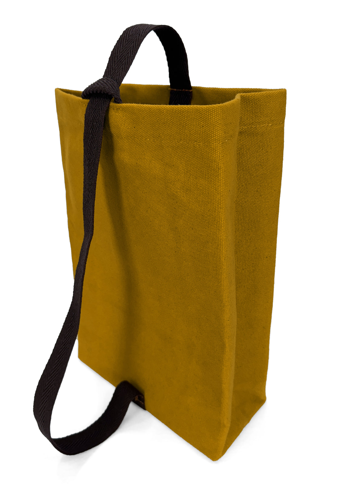Wine Tote Bag, Portable Canvas Carrier w/ Shoulder Strap, Lightweight, Wine Gift for Travel &amp; Picnic -  Under NY Sky