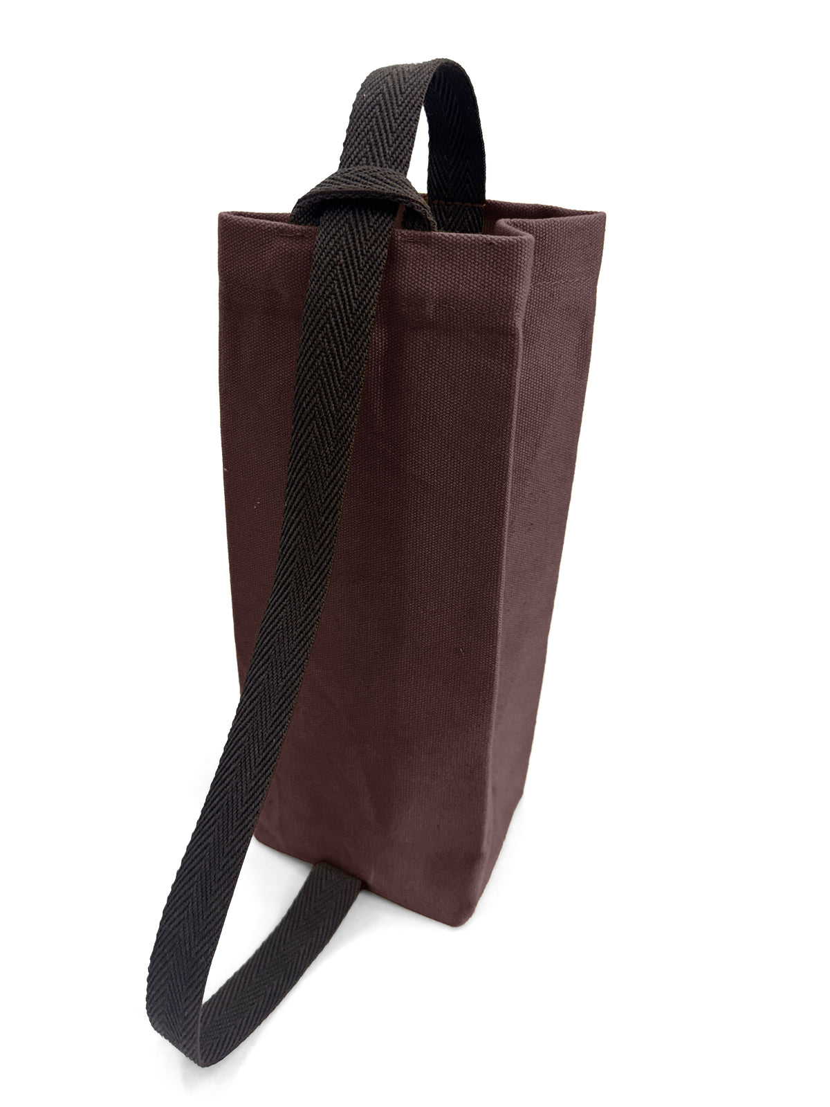 Wine Tote Bag, Portable Canvas Carrier w/ Shoulder Strap, Lightweight, Wine Gift for Travel &amp; Picnic -  Under NY Sky