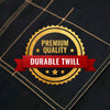 Work Apron - Professional Denim & Twill, Leather Trim, CrossBack, Chef, Bartender, Shop, Server - Under NY Sky