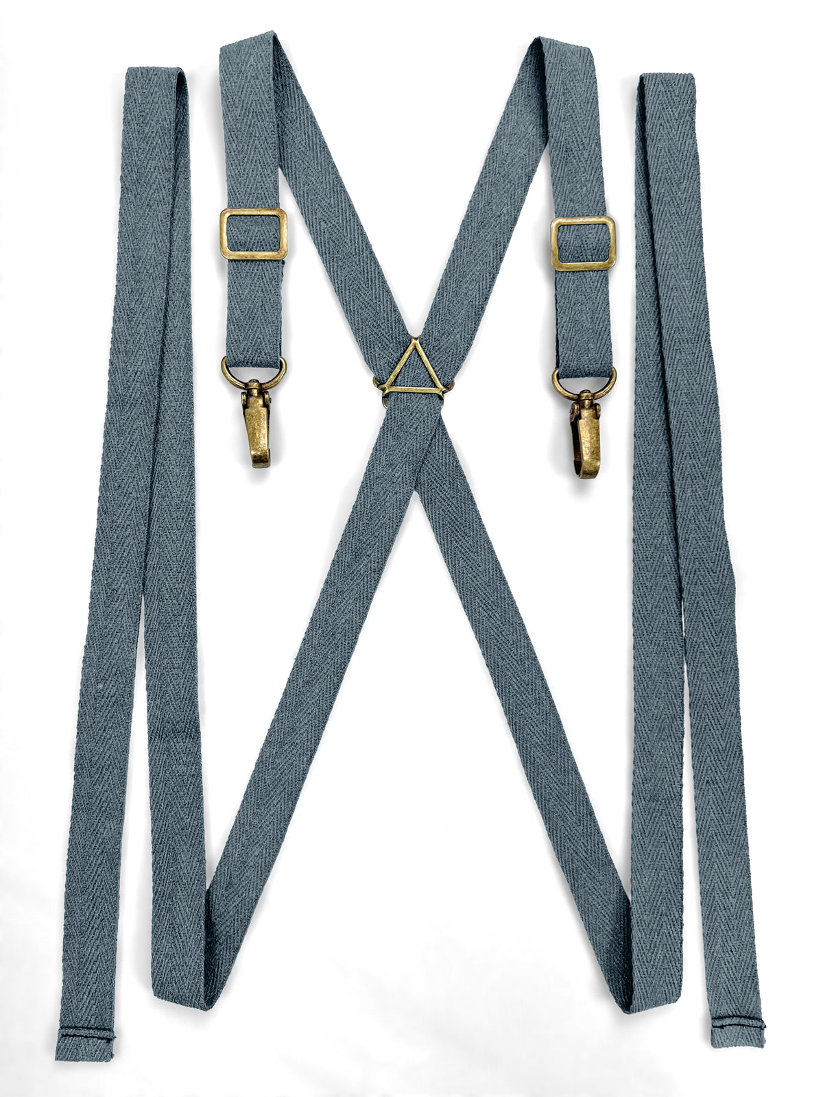 Strap Set for Aprons - Cross-Back, Over the Shoulders - Clasps and Regulation Hardware for Aprons UNYS