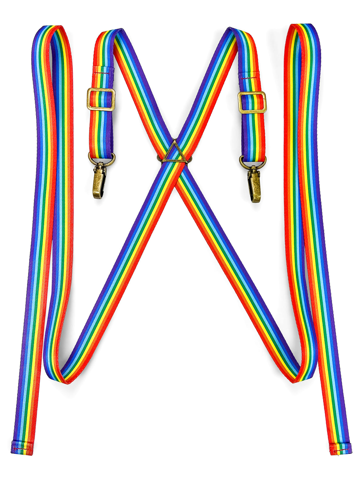 Strap Set for Aprons - Cross-Back, Over the Shoulders - Clasps and Regulation Hardware for Aprons UNYS