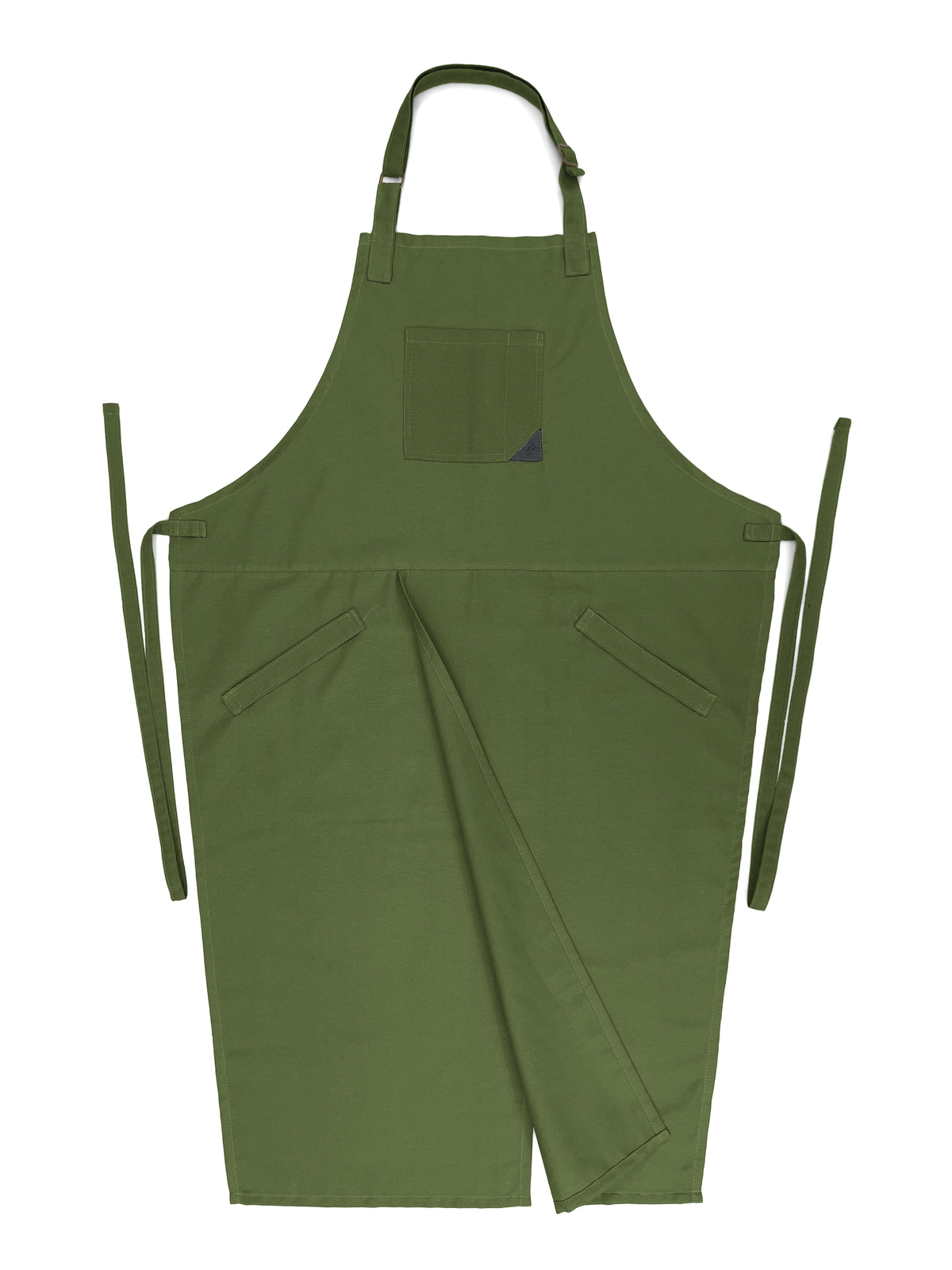 Pottery Apron - Full Cover Split-Leg, Towel Loops - for Ceramic Wheel Throwing, DIY, Painting, Potters and Clay Artists