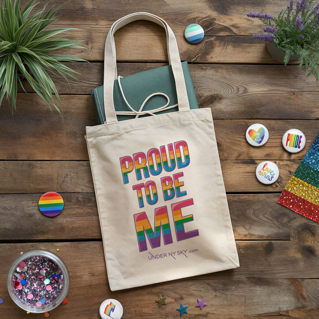 Pride Tote Bag - Proud to be Me