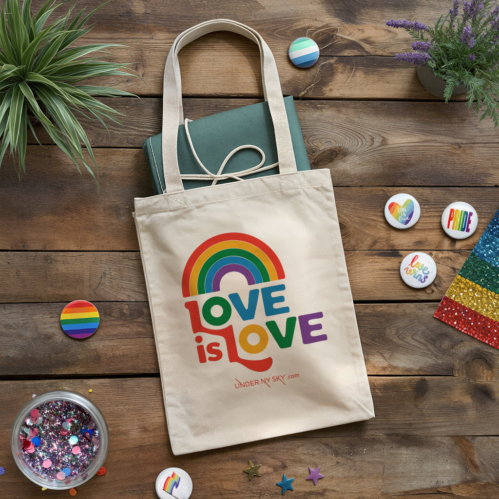 Pride Tote Bag - Love is Love